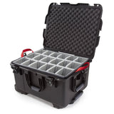 Plasticase, Inc. Nanuk 960 Funda rígida Impermeable vacía con Ruedas and Gewatteerde Divider - Negro