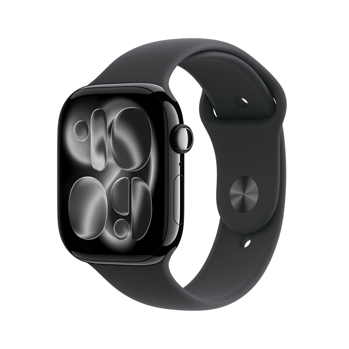 Apple Watch Series 11 GPS+Cellular con Caja de Aluminio en Negro Azabache de 46 mm y Correa Deportiva Negra-Talla S/M.Calidad del Sueño,monitores de entreno y Salud,Pantalla Siempre Activa