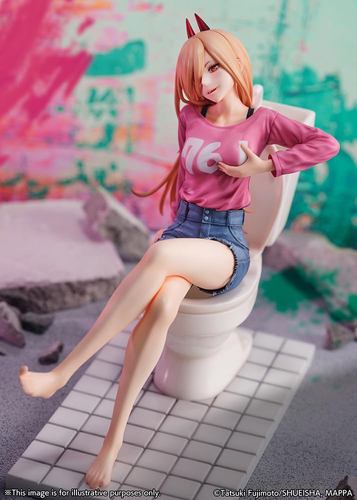 eStream Chainsaw Man Statuette PVC 1/7 Power 18 cm