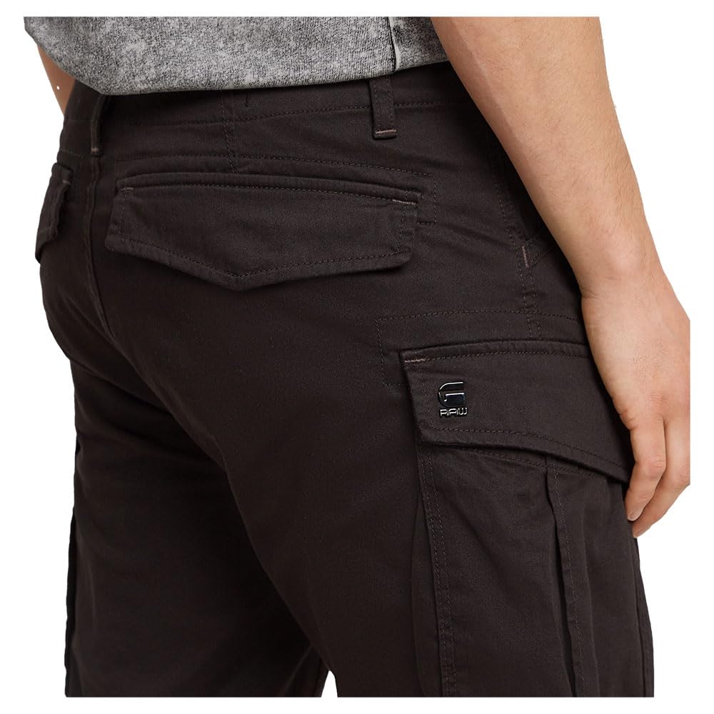 G-Star para Hombre Shorts Rovic Zip Regular, Negro (dk Black D26214-5126-6484), 36