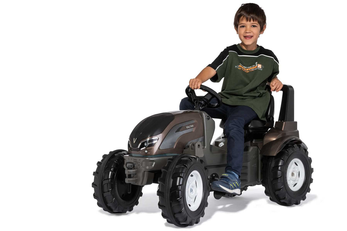Rolly Toys RollyFarmtrac Premium 720033 - Tractor a Pedales (para niños de 3 a 8 años, neumáticos silenciosos, Asiento Ajustable en Altura y Longitud)
