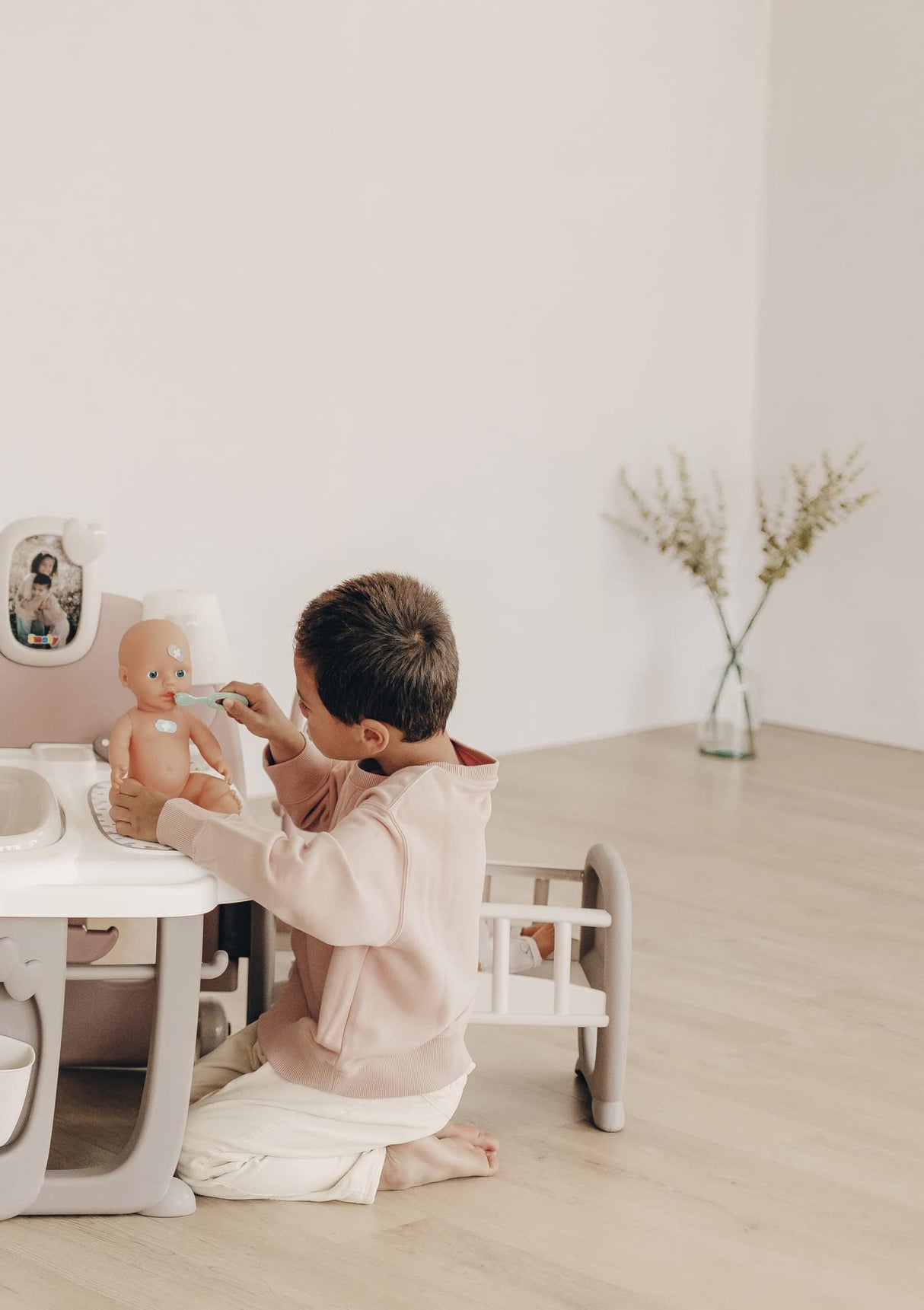 Baby Nurse La Casa de los Bebés, 20 Accesorios, para Muñecos Bebé de hasta 42 cm, Muñeco no Incluido Adecuado a Partir de 3 Años (7600220376)