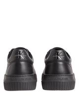 Calvin Klein Sneaker con Suela Cupsole Hombre Chunky Low Calzado, Negro (Triple Black), 43 EU