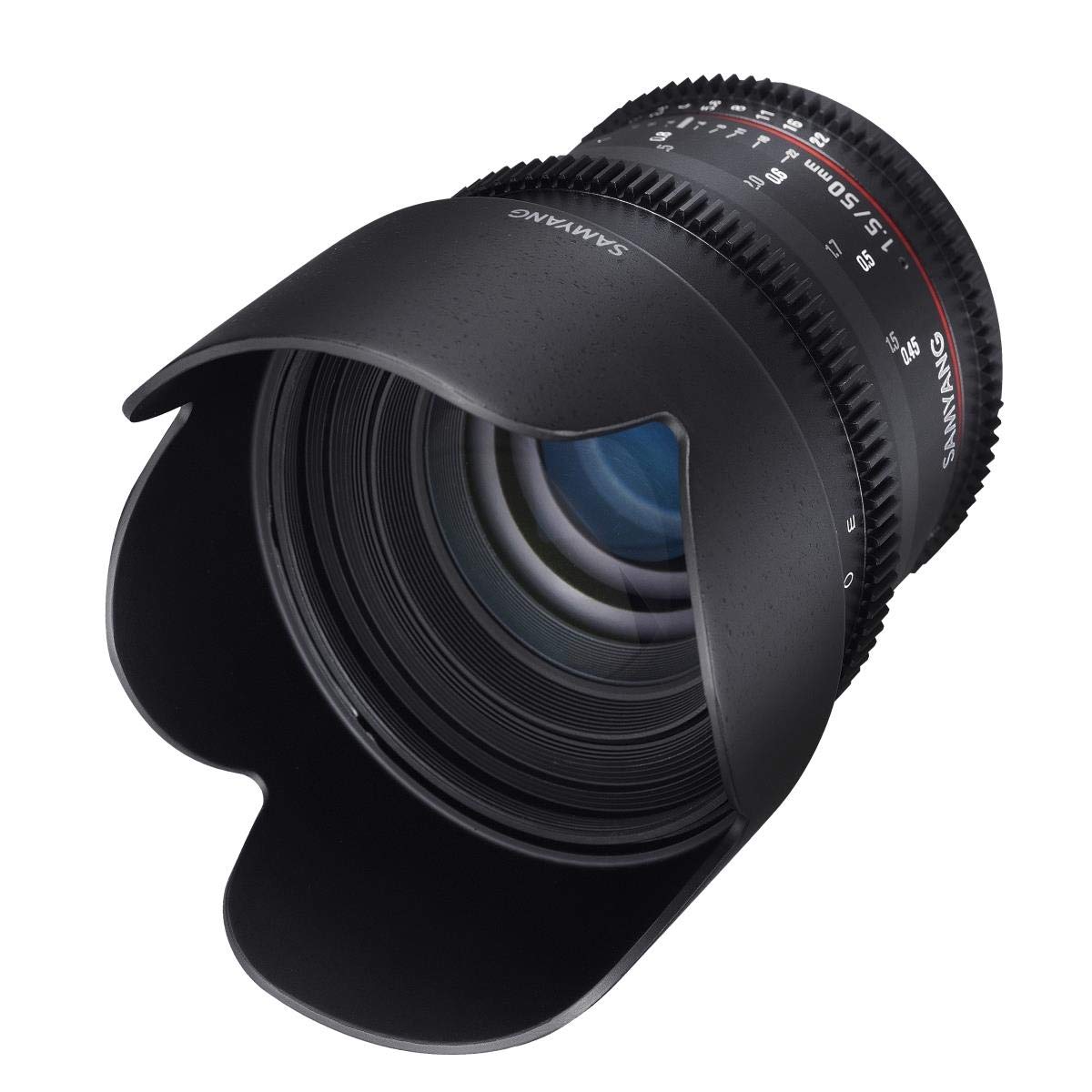 Samyang Canon EF - Objetivo de vídeo para cámaras réflex Digitales, Color Negro