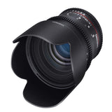 Samyang Canon EF - Objetivo de vídeo para cámaras réflex Digitales, Color Negro