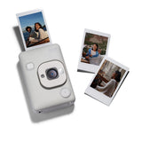 instax - Mini LiPlay, Cámara instantánea híbrida. Cámara e Impresora para Smartphones. Color Misty White