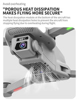 LUXWALLET Libra Eagle - 30KM/h Drone - 191 gram - WiFi GPS 4K Drone - EIS Stabilisator - 1200 Meter 5G Afstand + 2X Accu
