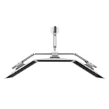 Ergotron Kit de Arco para Monitor Triple HX - Componente de Montaje (Mango, 3 pivotes, bisagra) para 3 monitores - Blanco - tamaño de Pantalla: hasta 61.0 cm