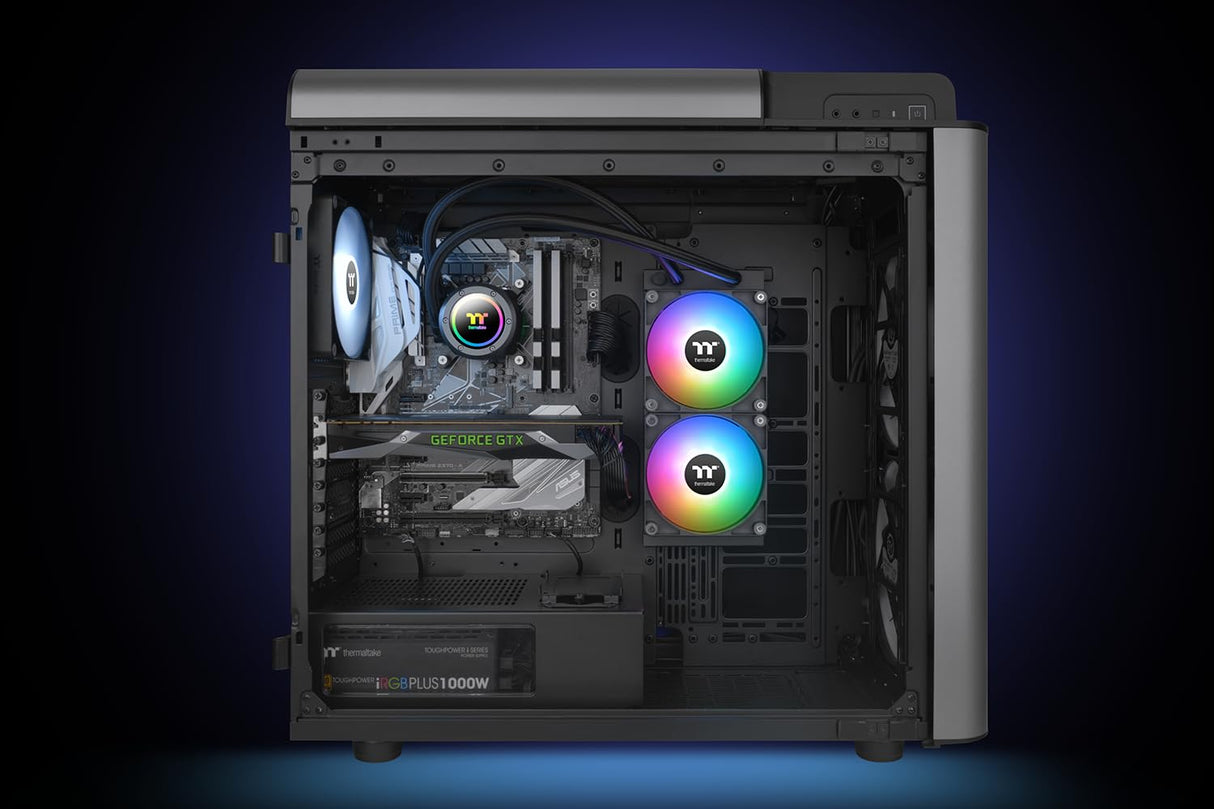 Thermaltake TH240 V2 ARGB Sync All-In-One Liquid Cooler, Schwarz