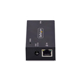 StarTech.com Adaptador Serie a Ethernet - Servidor LAN de Dispositivos Serie RS232 1 Puerto - PoE 802.3af - Carril DIN