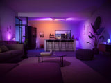 Philips Hue White & Color Ambiance Centris de 4 focos, regulable, 16 millones de colores, controlable mediante app, compatible con Amazon Alexa, blanco
