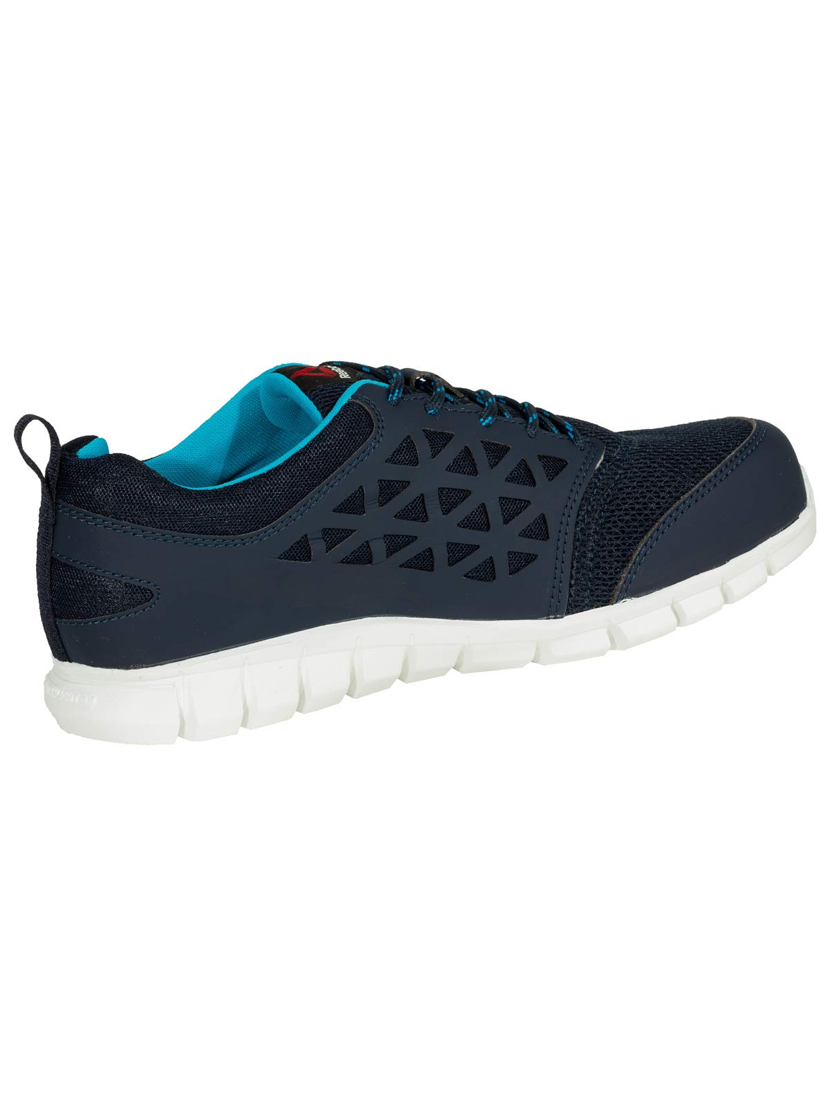 Reebok - Baskets de sécurité Basses pour Femmes Bleu Marine en microfibres embout Aluminium S1P SRC 42 Bleu Marine