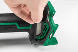 HIKOKI Akku Winkelschleifer, G3613DVEW2Z, (Basic) (36V, 3000-10000-1/ min-1 min Drehzahl, Scheiben-ø: 125mm, Brushless, mit AT Modus, Spindelarrietierung, im HSC III (OHNE Akku und Ladegerät)