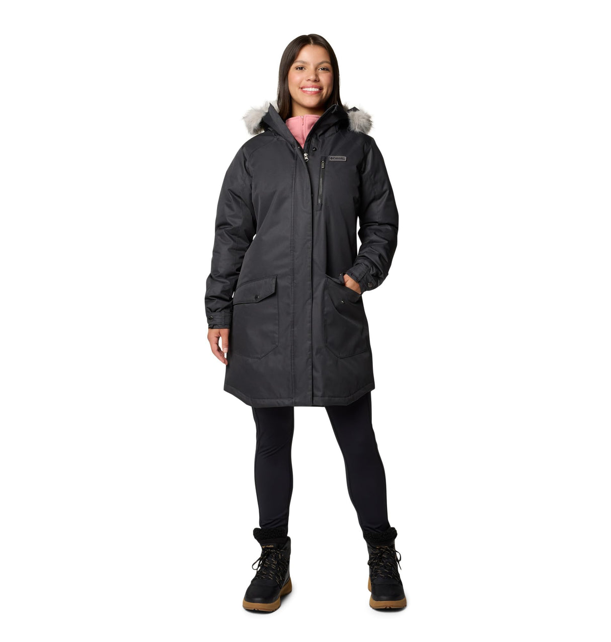 Columbia Mujer Chaqueta con Capucha Powder Lite II