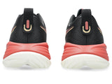 ASICS Gel-Cumulus 27, Sneaker Mujer, Black Orange Glow, 39 EU