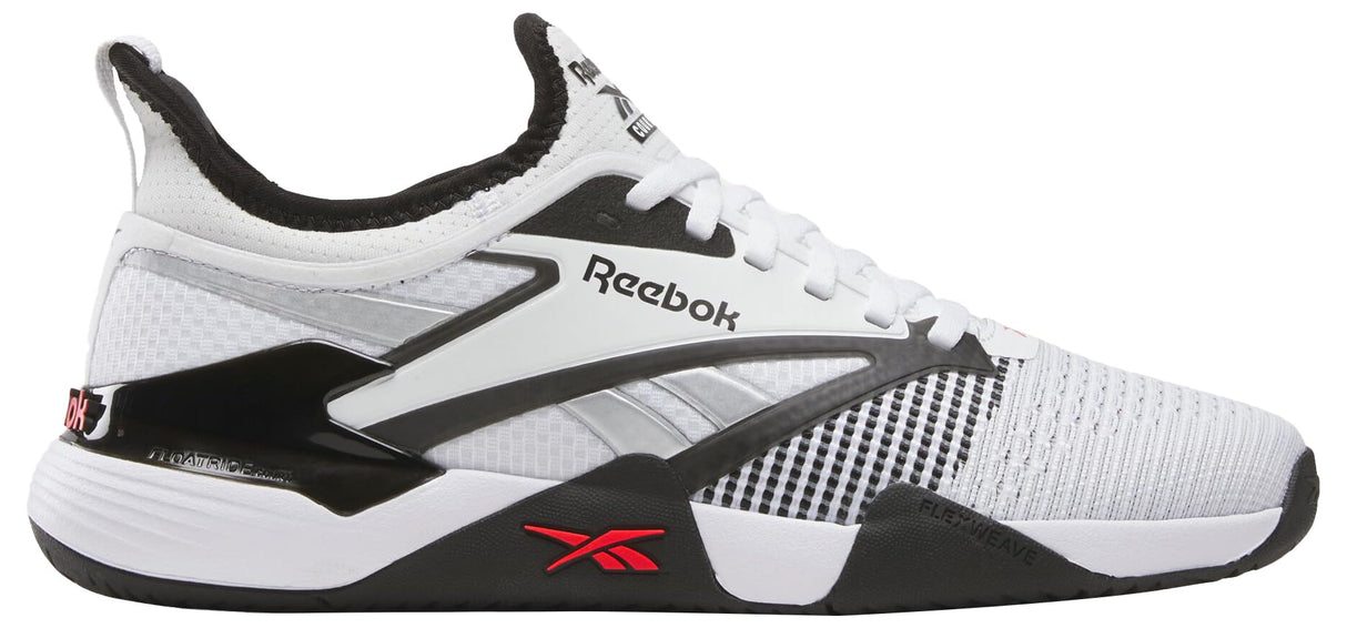 Reebok Zapatillas Unisex Nano Court, Negro/Blanco/Rojo energético, Talla 44 EU, Black White Energy Red, 44