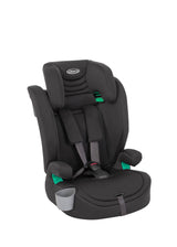 Graco Eldura R129 Arnés Booster (76-145 cm - 15 Meses a Aprox. 12 años). Modo de arnés de 15 Meses a Aprox. 4 años (76-105 cm), Modo Highback de Aprox. 3,5 a 12 años (105-145 cm), Medianoche
