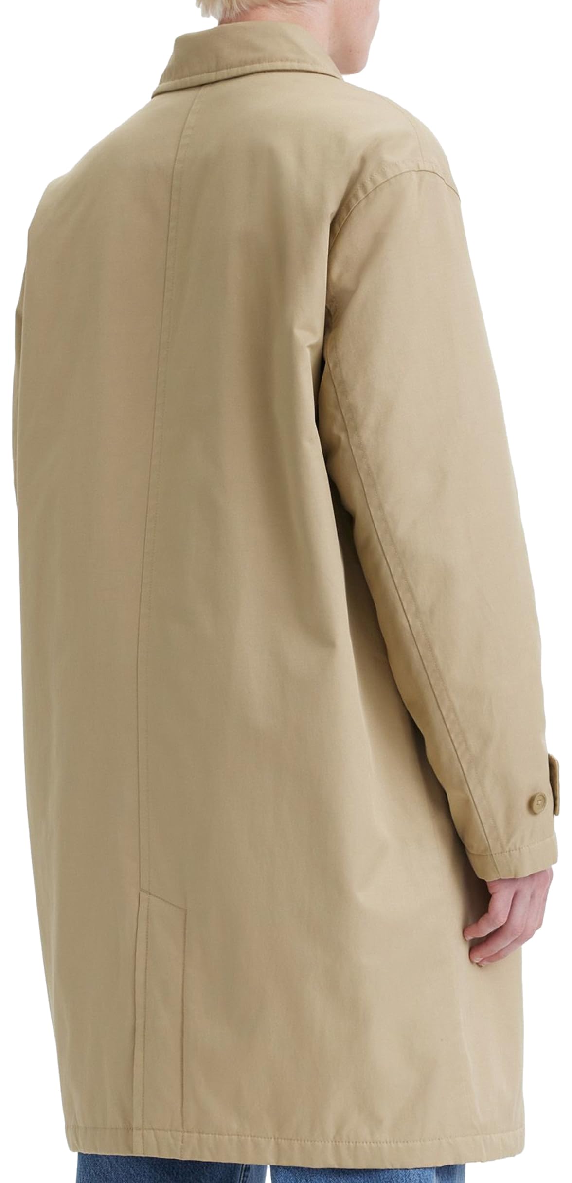 Levi's Alma Filled Trench Coat Chaquetas para hombre, True Chino, L