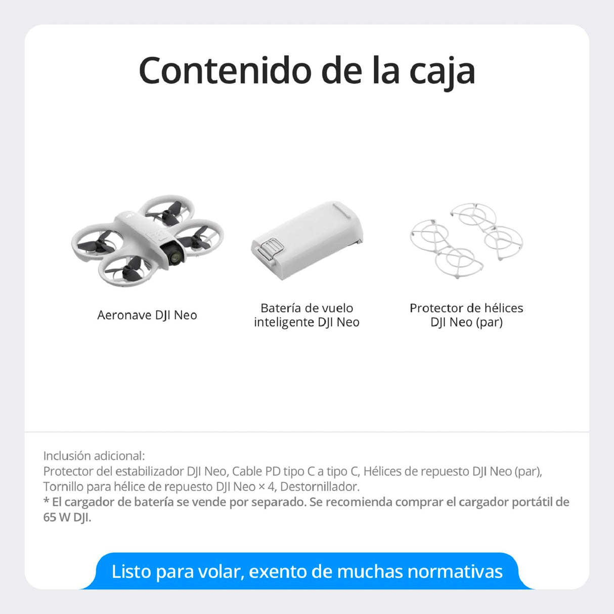 DJI Neo, dron mini con cámara 4K UHD para adultos, 135 g dron que vuela siguiéndote, despega desde la mano, seguimiento de objetivos, QuickShots, vídeo estabilizado (sin control remoto)