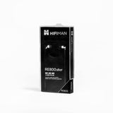 HiFiMAN RE800-Silver Dynamic Driver Topology Diaphragm Ergonomic Fit Wired Hi-FI in-Ear Earphones/IEM/Earbuds for Audiófilos- Simplified Packaging Version