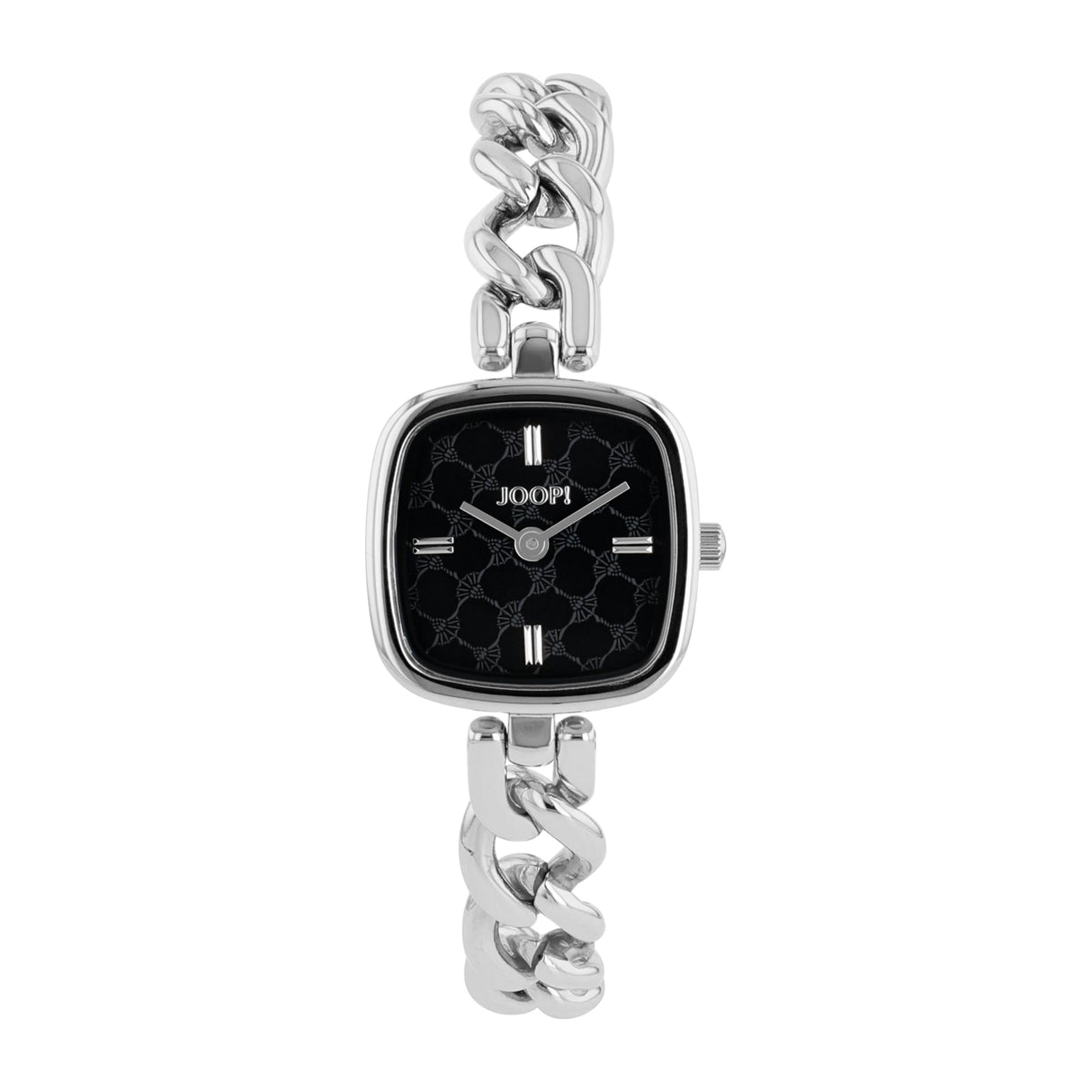 JOOP! Reloj analógico de Cuarzo para Mujer con Pulsera de Acero Inoxidable, Color Plateado, Resistente al Agua hasta 3 Bares, Viene en una Caja de Regalo, 2038613