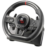 Subsonic Volante de carreras Superdrive GS650X con cambio manual, 3 pedales y levas de cambio para Xbox Serie X/S, PS4, Xbox One (programable)