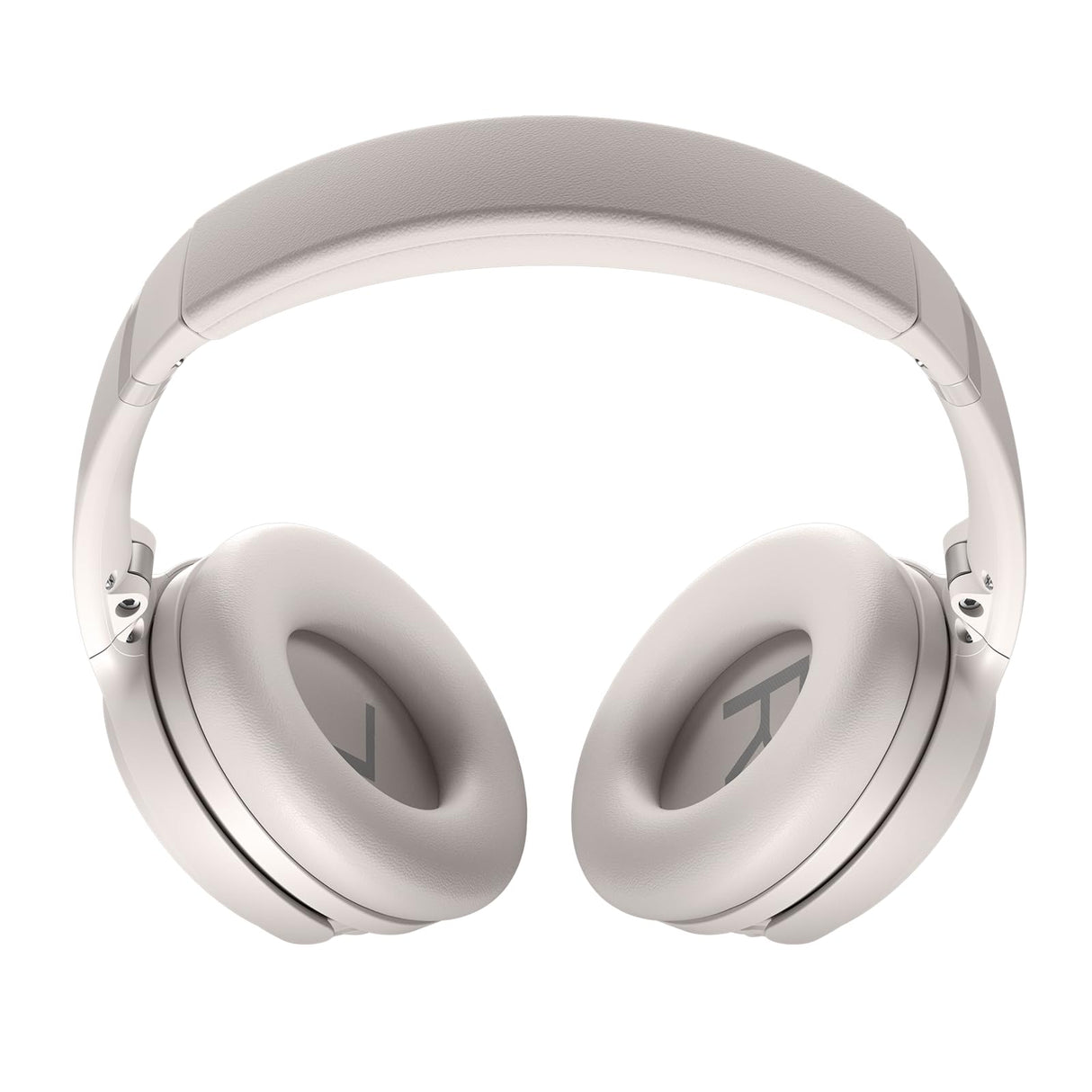 Bose QuietComfort Headphones, Auriculares inalámbricos con cancelación de ruido, Auriculares de diadema con Bluetooth, micrófono y cable con hasta 24 horas de autonomía, Blanco Ahumado
