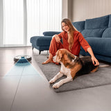 Cecotec Robot Aspirador Base Autovaciado Conga 9590 Spin Revolution Ultra Power Home. Navegación Láser, 10000Pa, App, Autonomía 240min, Mopas Giratorias. Cepillo de Silicona Mascotas