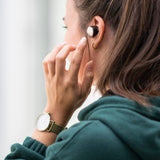 Hama | Auriculares Bluetooth (Control táctil, Resistente a Salpicaduras IPX5, Comandos de Voz, Batería Duradera) Color Negro