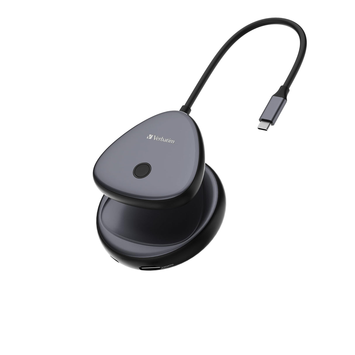 Verbatim Transmisor y Receptor inalámbrico 4K HDMI para Streaming, transmisión de vídeo/Audio, Extensor HDMI inalámbrico para Ordenador portátil, PC, Smartphone a TV, Monitor,