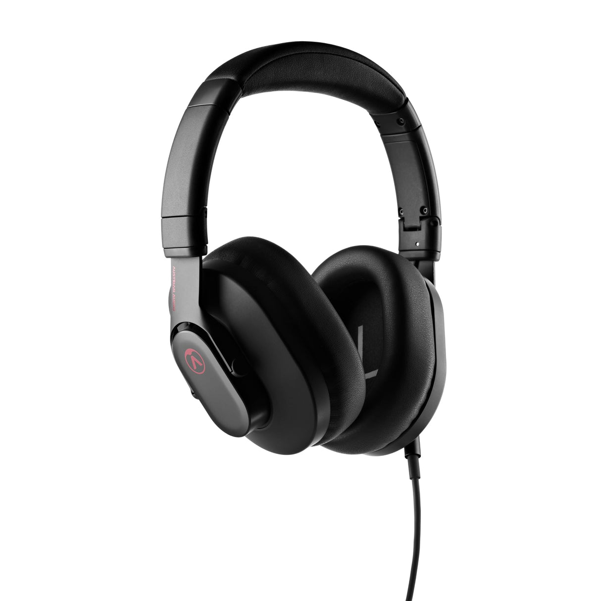 Austrian Audio Hi-X20 Over-Ear Headphones, Auriculares Profesionales con Cable (diseño Cerrado, transductores Hi-X, Almohadillas de Espuma viscoelástica, diseño Plegable, Cable Desmontable), Negro