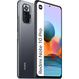 Xiaomi Redmi Note 10 Pro Smartphone Pantalla de 6.67” 120Hz AMOLED, Snapdragon 732G, Cuádruple Cámara de 108MP, 5020mAh + Mi In Ear Black, Color Onyx Gray, 8 + 128 GB