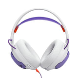 JBL Quantum 250 Auriculares supraaurales de Gaming, con Cable, Sonido Espacial JBL Quantum, micrófono, cancelación de Ruido, compatibles con Apple/PC/Xbox/Playstation/Nintendo Switch, Blanco