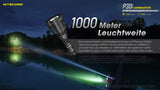 Nitecore Flashlight Precise SERIES/2000 LUMENS P30I