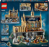 Lego Harry Potter Castillo de Hogwarts: Gran Comedor de la Escuela de Magos de Juguete, 11 Minifiguras Incluidas Hermione Granger y Ron Weasley, Regalo para Niños y Niñas de 10 Años o Mas 76435