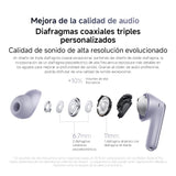 XIAOMI Redmi Buds 6 Pro - Auriculares inalámbricos, cancelación de Ruido, Ligeros, hasta 36 Horas de autonomía, Bluetooth 5.3, Negro(Versión ES)