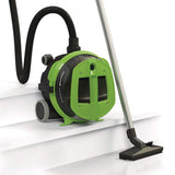 Cleancraft Aspiradora en seco flexCAT 112 Q B-CLASS, depósito de 12 l, para el hogar, forma compacta, con accesorios, 7003135