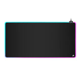Corsair MM700 RGB Extended 3XL Alfombrilla de Ratón para Juegos con Superficie de Tela - Superficie de 1220 × 610 mm - Iluminación RGB de 360° y Tres Zonas - Hub USB con Dos Puertos - Negro