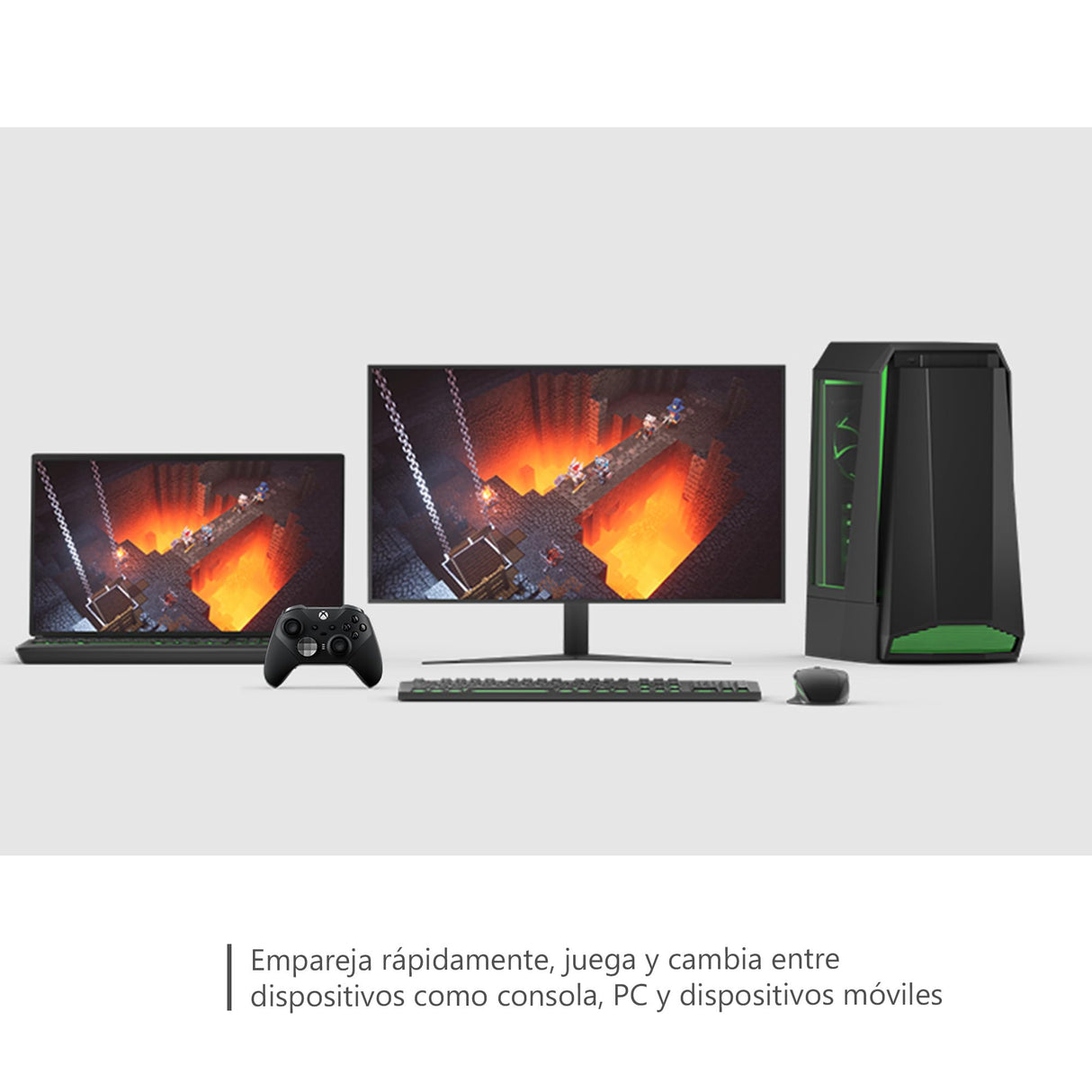 Xbox Wireless Controller Elite Series 2 Black para Xbox Series X|S, Xbox One, Windows 10/11, iOS y Android