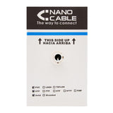 Cable de red Cat.6 FTP rígido AWG24, 305 m - Ideal para conexiones rápidas y estables en redes LAN.