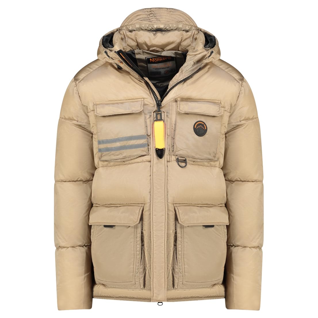 Geographical Norway Dolbary Men Parka Hombre, Beige, XL