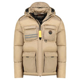 Geographical Norway Dolbary Men Parka Hombre, Beige, XL