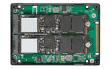Qnap QDA-U2MP Dual M.2 PCIe NVMe SSD to U.2 Adaptador