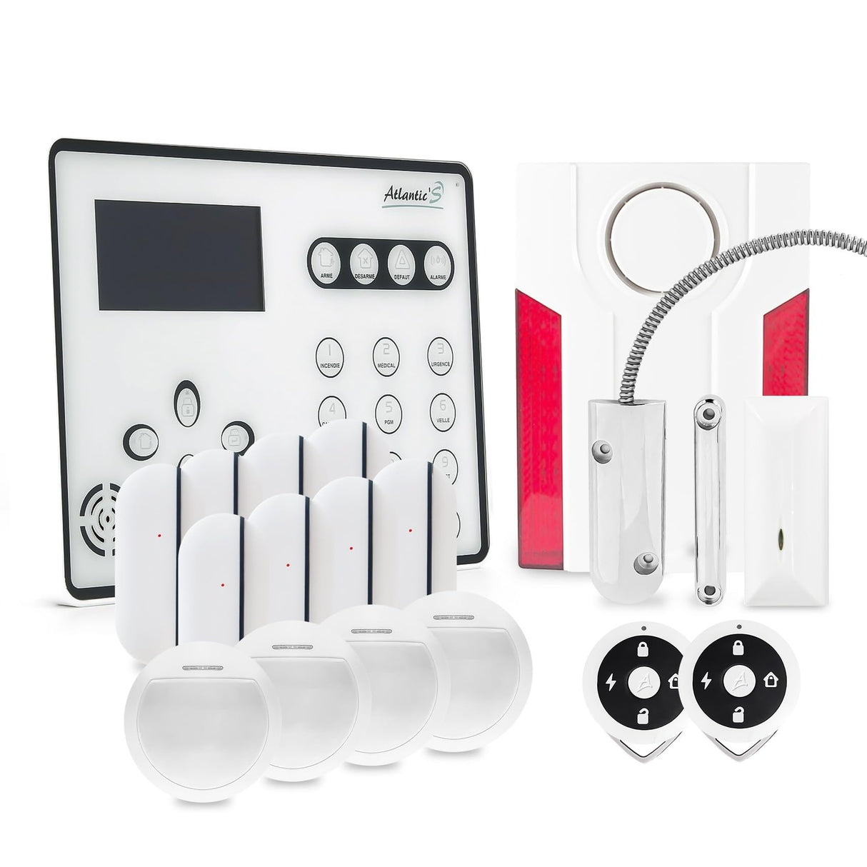 Alarmas gsm Atlantic'S ATEOS - Kit 6