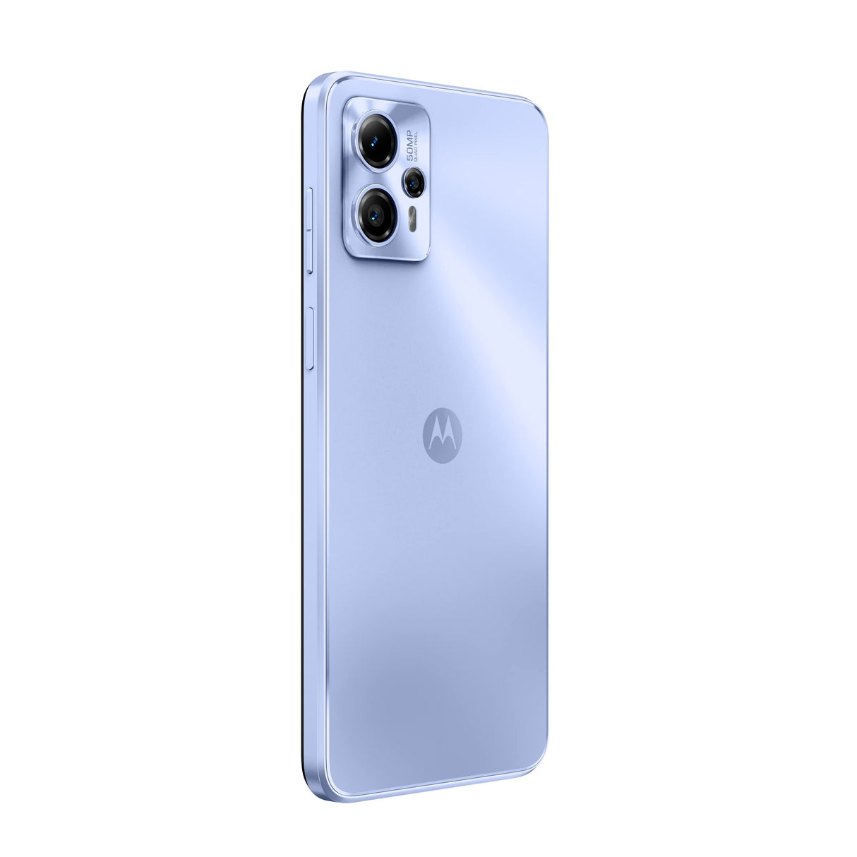 Motorola Moto (g13, Pantalla HD+ de 6.5 Pulgadas, 90 Hz, cámara Quad Pixel de 50 MP, Altavoces estéreo Dolby Atmos, batería de 5000 mAh, Carga TurboPower, 4/128 GB, Dual SIM), Azul Lavanda