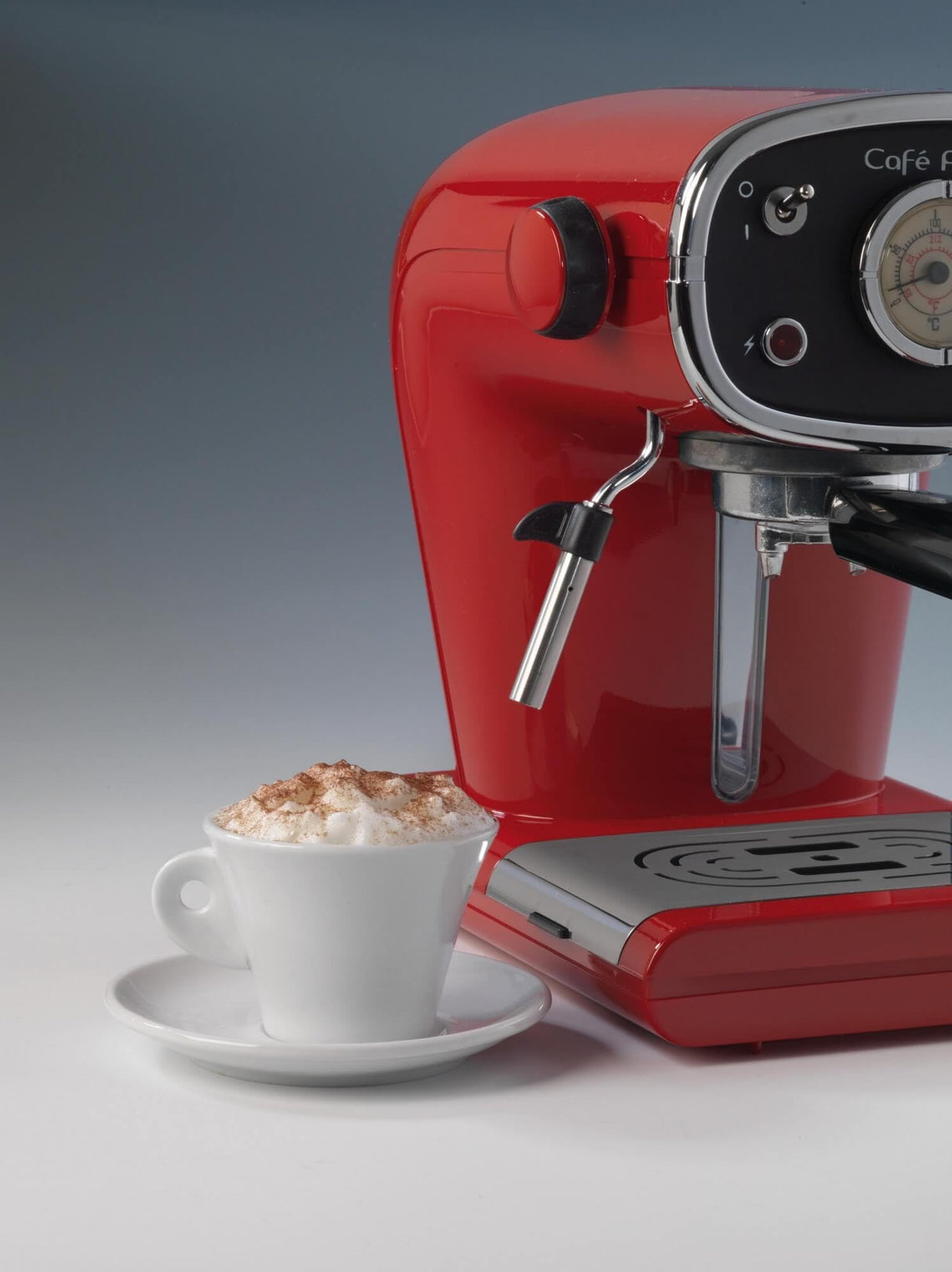 Ariete 1388/30 - Cafetera espresso, 900 W, 15 BAR, capacidad de 1 l, color rojo