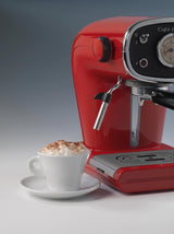 Ariete 1388/30 - Cafetera espresso, 900 W, 15 BAR, capacidad de 1 l, color rojo