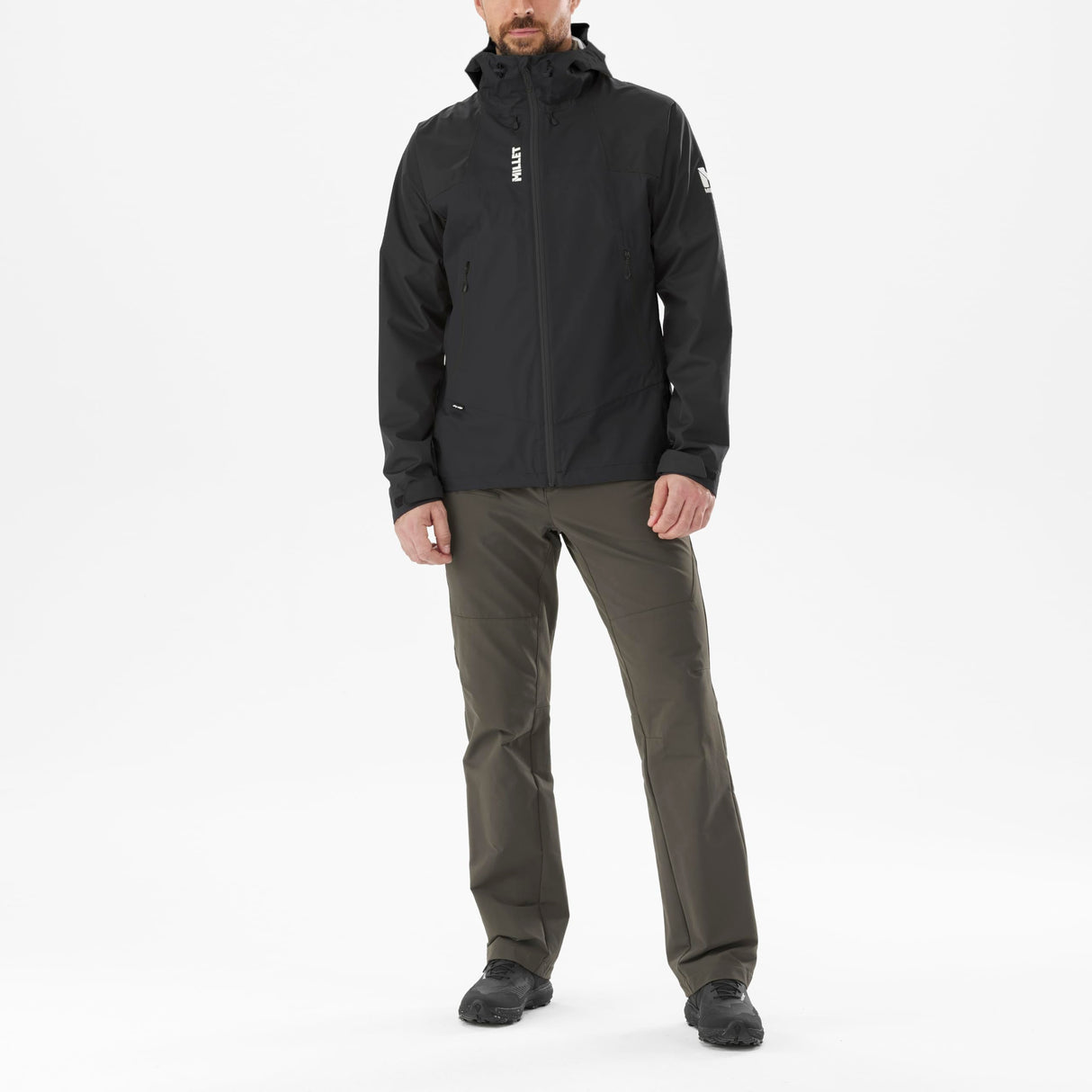 MILLET Fitz Roy Jkt M Chaqueta, Negro Nuevo Logo, Large para Hombre