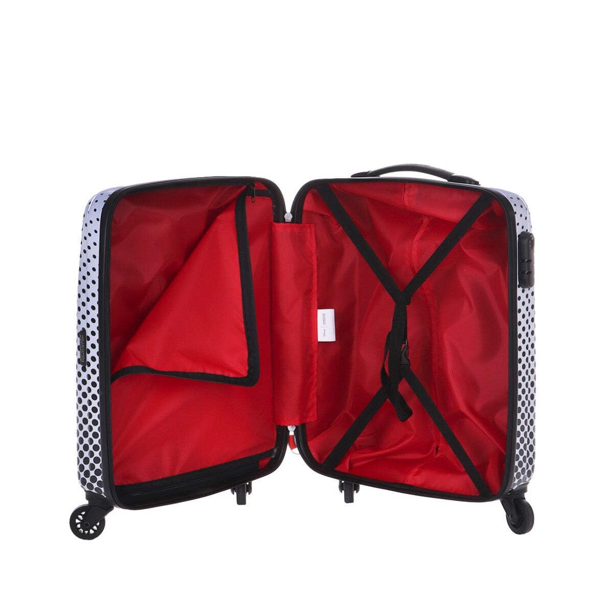 American Tourister Disney Legends - Spinner S, Kindergeck, 55 cm, 36 L, multicolor (Mickey Mouse Polka Dot)