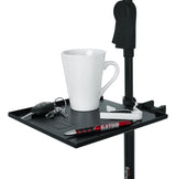 Gator Frameworks (GFW-SHELF0909) - Soporte de micrófono con abrazadera de 9 x 9 pulgadas, área de superficie con capacidad de peso de 10 libras